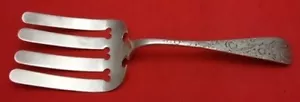 Bailey Banks and Biddle Sterling Silver Asparagus Fork 12/21/1887 Acid Etched - Picture 1 of 1