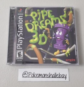 Pipe Dreams 3D - Sony Playstation 1 (PS1) Game *NTSC - W/ Manual* - Picture 1 of 3