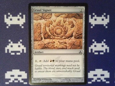 Gruul Signet	 Guildpact - Magic the Gathering Artifact - Image 1 of 2