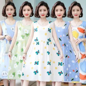 Oversize Women's Sleepwear Pajamas Sleep Shirt Nightgown Nightshirt Dress Wear - Picture 1 of 39