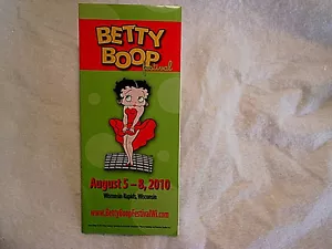 BETTY BOOP FESTIVAL PAMPHLET 2010 Wisconsin Rapids, myron "grim" animatore natwick - Foto 1 di 6