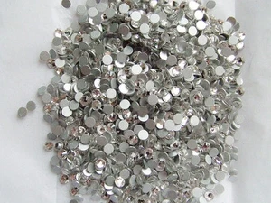 70pz strass ss16 base piatta non hotfix da incollo 3,8mm colore trasparente - Foto 1 di 1