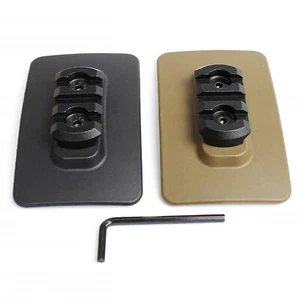 Tactical Helmet Fast Attach Mount Adapter Attachment For Flashlight MLOK Rail - Picture 1 of 13