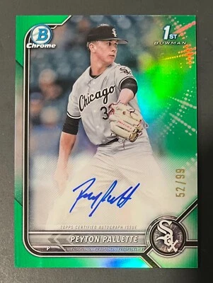 12% off! ⚾(pick) Chicago White Sox 2022 Bowman Draft (autos, sapphire)⚪⚫ - Image 1 of 4