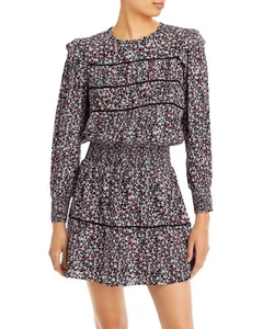 Rails Women's Faren Floral Print Mini Dress Multi B4HP $248 - Picture 1 of 9