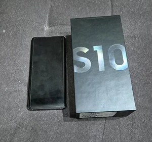 Samsung Galaxy S10 SM-G973F - 128GB - Prism Black - Foto 1 di 4