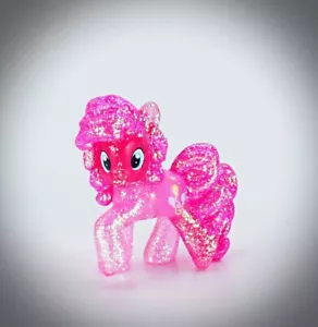 FIM Diamond Crystal My Little Pony Figure Pinkie Pie Figurine Kids Toy Glitter - Picture 1 of 4