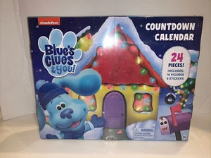 Blues Clues And You Countdown Advent Calendar 24 Pieces 2021 Just Play - Picture 1 of 6