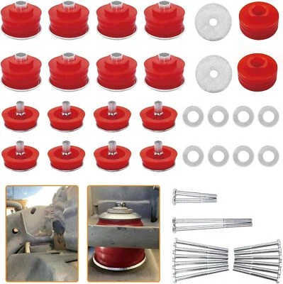 KF04058BK Body Cab Mount Bushings Kit for 1999-2007 Ford F250 F350 Super Duty - Image 1 of 4