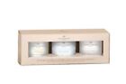 NEW Plantes &amp; Parfums 75g 3 Christmas Candles Gift Box