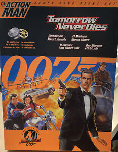 1997 MIB MOSC MOC GI JOE ACTION TEAM MAN TOMORROW NEVER DIES 007 JAMES BOND