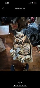 Geist Halloween Halbkörper Latex Dämon mit Kreuz Rentner Halloween Requisite Selten! - Bild 1 von 8