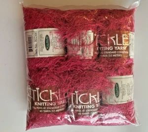 SET (6) Kitzeln Strickgarn 60 Yards Retro Rosa NEU Erhalten Sie alle 6 - Bild 1 von 5