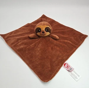 Faultier Rassel Lovey Fiesta braun Plüsch Sicherheitsdecke Top Zustand! - Bild 1 von 7