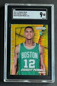Dwight Powell Card 2014-15 Panini Prizm Gold Pulsar #286 1/10 SGC 9 - Picture 1 of 2