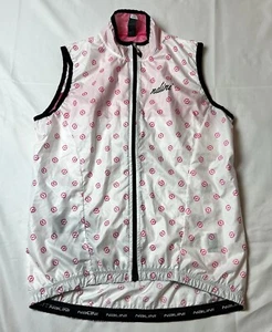 Nalini Cycling Full Zip Sleeveless Super Lightweight Wind Jersey Women's Large - Picture 1 of 7