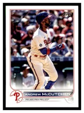 2022 Topps #655 ANDREW MCCUTCHEN Philadelphia Phillies ~A1R