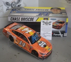 2021 Chase Briscoe Mustang Group Galaxy Farbe 1/24 Action Druckguss handsigniert - Bild 1 von 2
