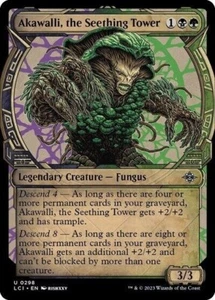 MTG Akawalli, the Seething Tower (Showcase) FOIL - LCI The Lost Caverns of Ixala - Imagen 1 de 1