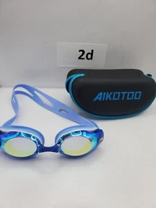 aikotoo Schwimmbrille verspiegelte Beschichtung blau - Bild 1 von 6