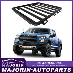 Roof Rack Basket Black Fits 2015-2023 FORD F-150 F150 Crew Modular Window Frames - Picture 1 of 1