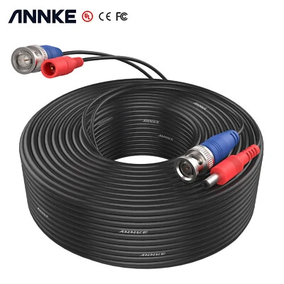 ANNKE 100ft/30m Power Extention Cable Surveillance for CCTV DVR Camera System - Image 1 of 3