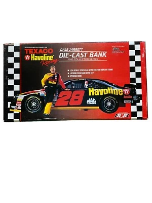 NASCAR Dale Jarrett Die-Cast Bank 1995 Collector Series 1:24 Hood Opens - Image 1 of 4