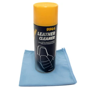 Lederreiniger 450 ml Leder Schutz Leder Reiniger Pflege MANNOL 9944 + Poliertuch - Bild 1 von 8