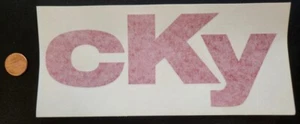 CKY 2001 BIG EZ peel Sticker Flawless NEW old stock Bam Margera VOLCOM Jackass - Bild 1 von 1