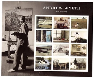 2017 Forever Andrew Wyeth full Sheet of 12, Scott #5212, Mint NH - Picture 1 of 1