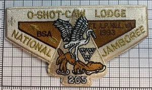 OA O-SHOT-CAW Lodge 265 issue S-31, 1993 Jamboree, South FloridaCouncil, FL (1hg - Bild 1 von 1