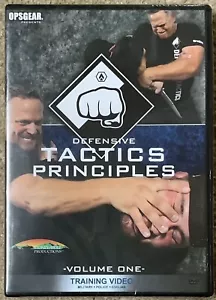 Defensive Tactics Principles Volume 1 Personal Protection Instruction DVD NEW - Foto 1 di 2
