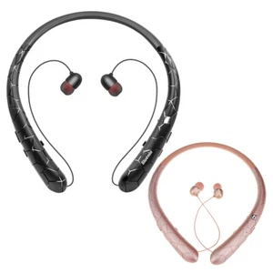 Bluetooth Neckband Headset Wireless Earphone Headphone Mic For iPhone LG - Zdjęcie 1 z 18