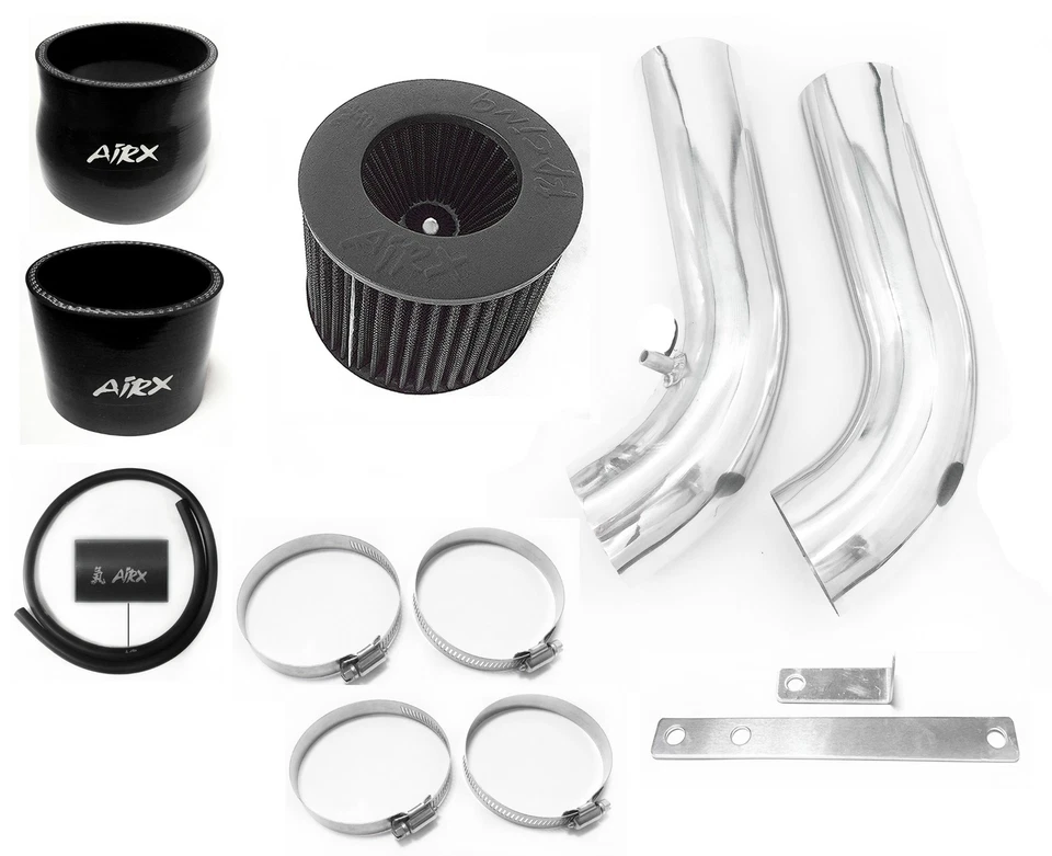 AirX Racing черный для 2PC 2010-2011 Kia Soul 2.0L L4 холодный воздухозаборник набор - Изображение 1 из 1