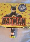 1989 TOPPS BATMAN CANDY DISPLAY BOX with 24 CONTAINERS