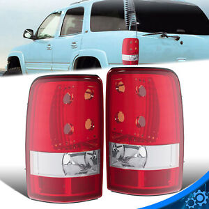 Fit Chevy Tahoe Suburban GMC Yukon Denali 00-06 Tail Lights Rear Brake Lamps Red