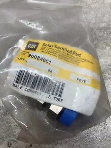 Conector macho Swagelok con certificación solar CAT 960846C1 para tubo de 0,5"", nuevo - Imagen 1 de 4