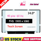 Screen For Lenovo Thinkpad T495s 20Qk Series 14" 40 Pins Fhd 1920*1080 Touch Lcd