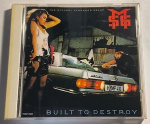 MICHAEL SCHENKER GROUP MSG Built to Destroy CD TOCP-6334 Japan - Picture 1 of 4
