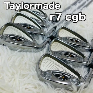 Lefty TaylorMade R7 CGB MAX Irons #5-9,Pw,Aw(7Clubs)/NS PRO 950GH/Flex:Stiff - Picture 1 of 10