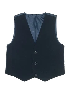 Unbranded Boys Blue Tuxedo Vest 10 - Picture 1 of 2
