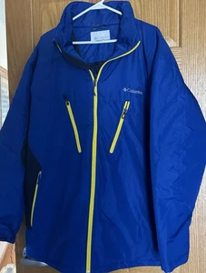 COLUMBIA Hooded Parka Coat Mens Size XXL Ski Snowboard - Picture 1 of 5