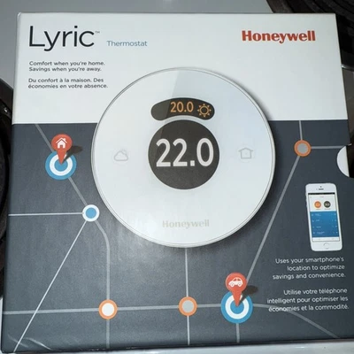 Honeywell Lyric Round Smart Programmable Wi-Fi Thermostat RCH9310WF5003 NIB - Image 1 of 4