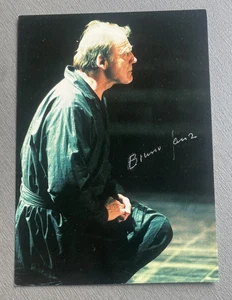 Tarjeta de autógrafo firmada original BRUNO Ganz (†2019) autógrafo 10x15 - Imagen 1 de 2