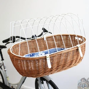 Hochwertiger Fahrrad-Transportkorb für Hunde & Katzen bis 10 kg (versch. Farben) - Bild 1 von 8