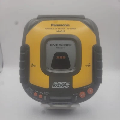 Reproductor de CD portátil Panasonic ShockWave Walkman SL-SW202 Foto 1 de 4