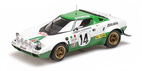Minichamps 155751714 1/18 LANCIA STRATOS VINCITRICE RALLYE MONTE CARLO 1975