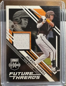 2021 Panini Elite Extra Edition - Future Threads Jackson Merrill #FT-JM - Picture 1 of 3