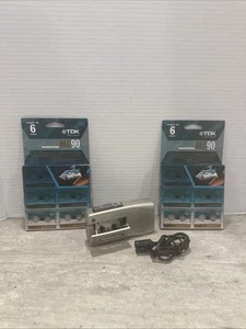 GE 3-5375 Microcassette Recorder mit Mikrofon & 12 neuen Kassetten getestet & funktionsfähig - Bild 1 von 4