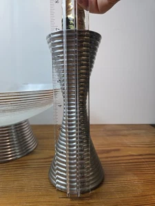 Party Lite Paar Kerzenständer aus massivem Aluminium Orbit P0596 - Bild 1 von 6